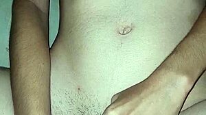 petite teen wife masturbates shaved clit with toy wet pussy