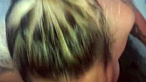 god i love givin' this sloppy deepthroat blowjob cum facial on her big tits latina slut