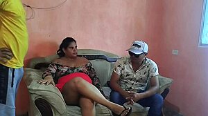 hubby trades wife's huge ebony ass to pay debt in rough homemade