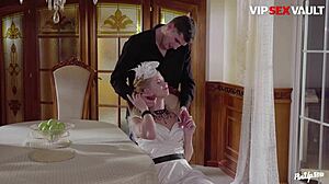 violette pink's czech pussy gets passionately fucked rough by boyfriend!