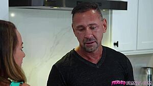 Hey fat wife skips sex so young teen fixes it now