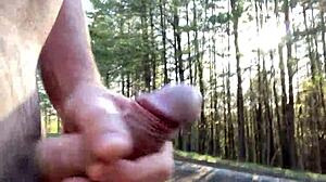 clitlicker662 flashes pussy outdoors update 35 forest fun