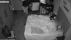 they pretend to forget the camera going crazy in bedroom ass play