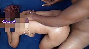 stepsis takes big dick doggystyle until she cums hard