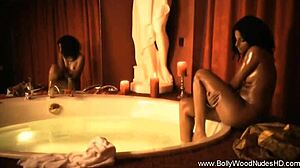 Sensual Bollywood Babe Strips Teasing with Bold Dance Moves