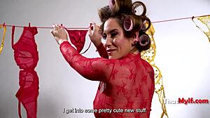 natural milf aderes quin rides squirting cowgirl spotlight