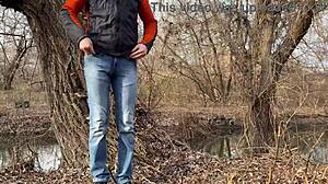 so i snuck up and groped my stepmom-in-law's dripping fat ass pussy outside like a total perv