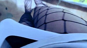 horny latina tranny sis sends accidental striptease vid?