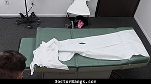 Apryl Rein earns fake virginity via doctorbangs deep blowjob