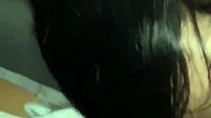 pov asian babe rides cock doggy style moaning to belly cumshot compilation.