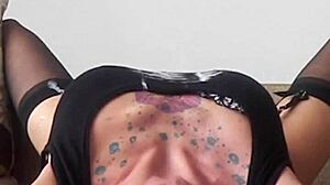 TURN THAT SLAVE ON WITH ROUGH FACE FUCKING AND GAGGING DEEPTHROAT SPIT!