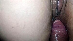 imagine tiny stepdaughter's wet pussy fingered anally from behind homemade