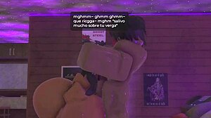 morena rides monster bbc hard at wild camping spot