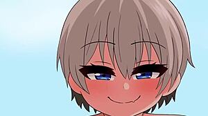 uzaki hana beach sex missionary big tits pussy cumshot monster cock