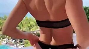 WATCH THIS ALL BLACK BIKINI ASS WORSHIP COMPILATION!