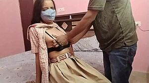 Teacher Pounds Student Hardcore Indian Sex With Big Cock Doggystyle Bent Over Orgasm