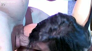 Tory Lane Chokes on Monster Cock in Gagging Double Blowjob