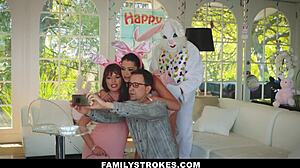 redhead teen bunny tempts stepuncle's hardcore urges