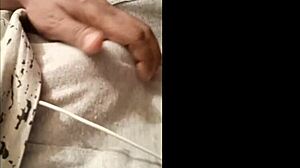 thick indian cock throbs ready for action