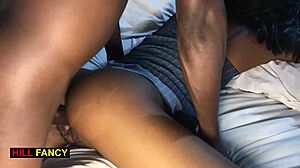 this sexy blonde teen ass shakes wildly in doggy spanking bliss?