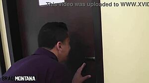 Angel lima takes double penetration combo from huge cocks?