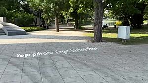 Gina Gerson Teaches Juicy Pussy Yoga In Private