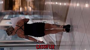 Personal Trainer Spots Her At Mall And Fucks Ass Hard