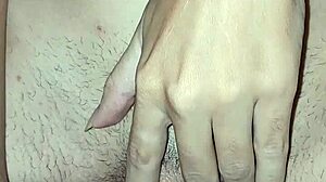 petite teen wife masturbates shaved clit with toy wet pussy