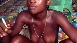 Ecstatic Crazybitch Twerks Naked Before Dildo Fucks Her Ass and Pussy Wildly