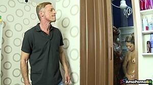 brazilian wife skinny blonde takes nephew's monster cock anal part 5