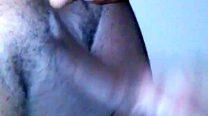 EbonY Amateur Rides Cock Rough Anal Squirting Orgasm Homemade