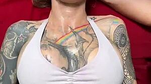 😍 Big boobs milf Sasha's tantric massage turns hardcore with huge facial cum!