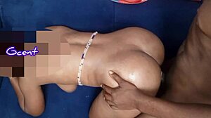 stepsis takes big dick doggystyle until she cums hard