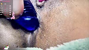 chilena webcam milf toys hairy pussy n anal dildo cums hard lovense control