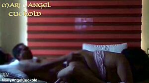 Chubby Mexican BBW Wife Fucked Hard By Friend Cuckold