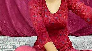 Indian Amateur's First Shaved Anal Deepthroat Cum Gulp