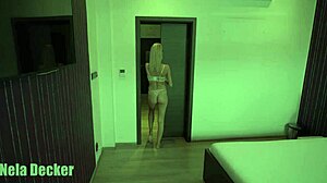 nela decker screams as huge cock stretches her tiny 18+ pussy