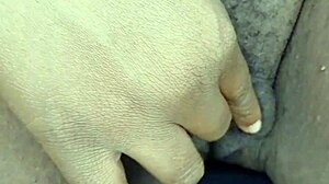 mature fat hairy pussy fingered closeup moaning big clit orgasm