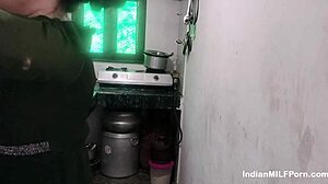 Desi Wife Gets Roughly Fucked In Kitchen While Cooking