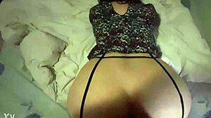 Latina Roommate's First Dorm Anal Fuck Homemade