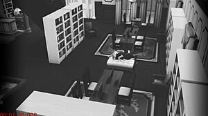 wanna see this wife cheating fucking stranger caught on library security cam