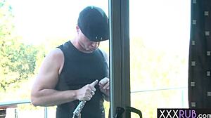 whoa this wet milf masseuse tiffany fox deepthroats eric masterson like a pro! 😍🍆