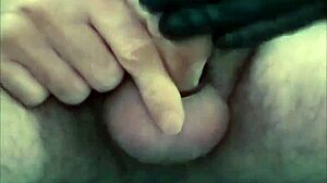 Latex Gloves and Cockring Tease Masturbation Series Intensifies