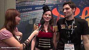 FionnaandJimmy Chaturbate Big Tits Asian Teen at AE Expo