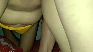 Pinay stepmom bends over for horny doggystyle with stepson