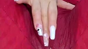 colombian babe rubs wet cameltoe through leggings dirty talking to soak them