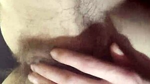 Teacher Fingers Dripping Hairy Pussy to Wild Orgasm Break