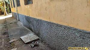 Petite 18yo Latina Calls Friend to Fuck Virgin Pussy Outdoors