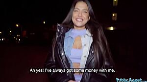 Nuria Millan Cheats with Public Blowjob