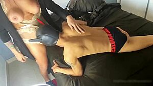 Dom fucks passive tight ass